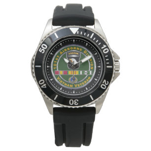 101e Airborne Divisie Vietnam Veteraan Horloge