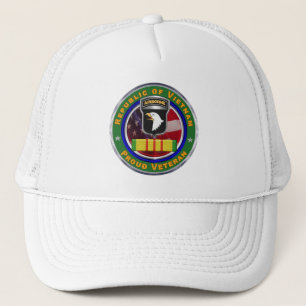 101e Airborne Divisie Vietnam Veteraan Trucker Pet