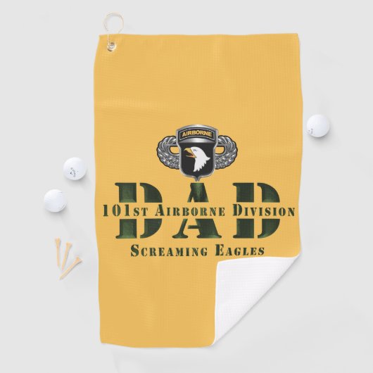 101e Airborne Division DAD Golfhanddoek (Insitu)