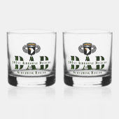 101e Airborne Division DAD Whisky Glas (Voorkant)