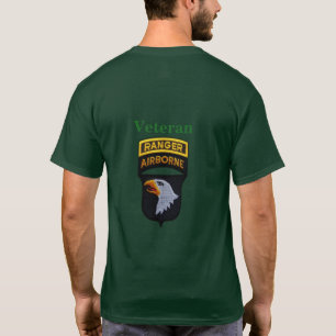 101e Airborne Division Screaming Eagles Patch T-shirt