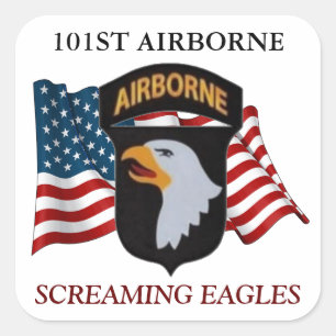 101E AIRBORNE SCHREEUWENDE EAGLES STICKERS