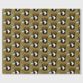 101e boordevol - Schroefspellen Cadeaupapier (Vlak)