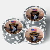 101e boordgietijzer voor campbell pokerchips (Opstapeling)