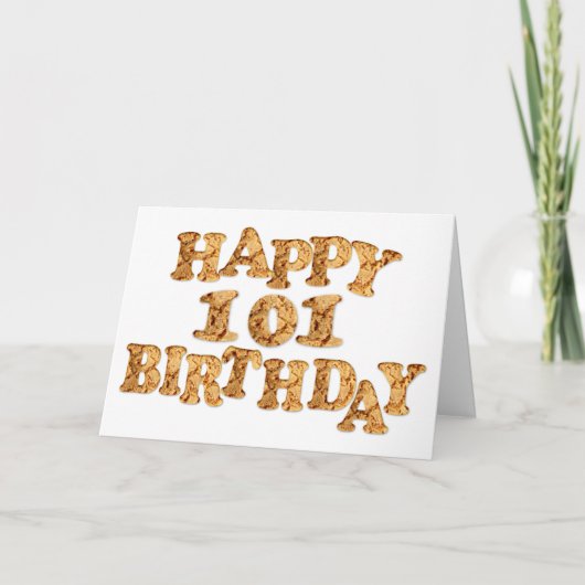 101e carte d'anniversaire pour un amoureux des coo (Devant)