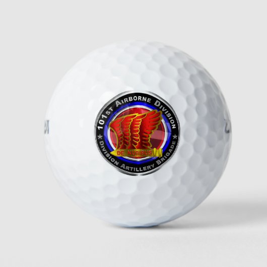 101e divisie Artillerie-brigade Golfballen (Voorkant)