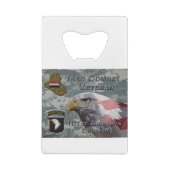 101e Division aéroportée Irak Vétéran de combat (Dos)