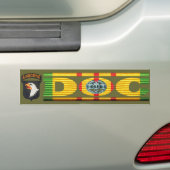 101e DOC in de lucht met CMB-sticker Bumpersticker (Op auto)