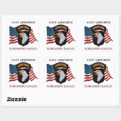 101E ÉCRASSERIE AÉROPORTIVE EAGLES STICKERS (Feuille)
