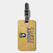 101e Familie van de Luchtdienst Bagagelabel (Voorkant verticaal)