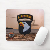 101e luchtbrug Golfoorlog vets Mousepad Muismat (Met muis)
