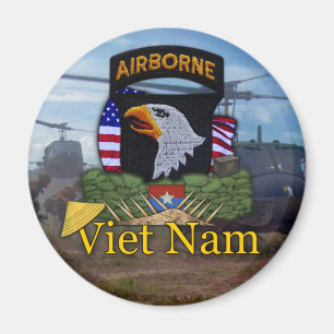 101e luchtbrug vietnam vets Magnet Magneet