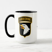 101e Luchtlandingsdivisie Screaming Eagle Custom Mok (Links)
