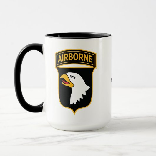 101e Luchtlandingsdivisie Screaming Eagle Custom Mok (Links)