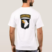 101e Luchtlandingsdivisie  T-shirt (Achterkant)