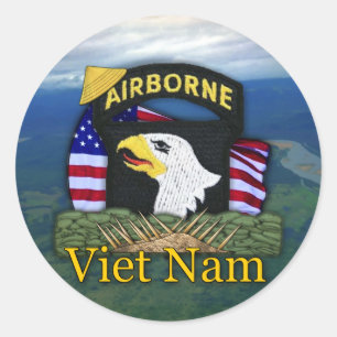 101e Luchtlandingsveteranen Vietnam sticker
