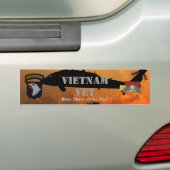 101e luchtscheepvaartdivisie vietnam - oorlog bumpersticker (Op auto)