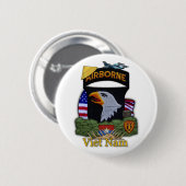 101e luchtscheepvaartdivisie vietnam war Button (Voorkant /achterkant)