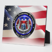 101e Luchtvaartdivisie 3e brigade Fotoplaat (Zijkant)