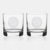 101e Luchtvaartdivisie 3e brigade Whisky Glas (Achterkant)