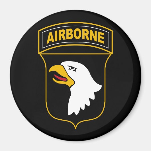 101e militair veteraan, afdeling Luchtvaart Magneet (Voorkant)