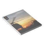 101e patch voor arcerende veteranen notitieblok (Schuin)