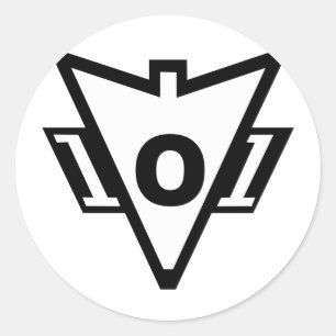 101e RECONDO Ronde Sticker