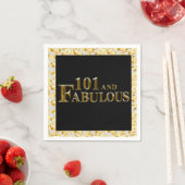 101e verjaardag servet (Insitu)