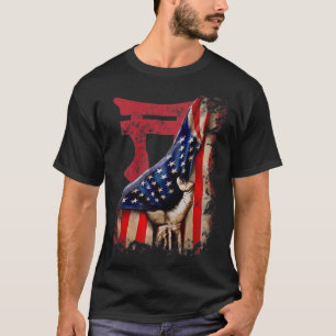 101e vliegervlucht Rakkasans US vlag Patriotic Mil T-shirt