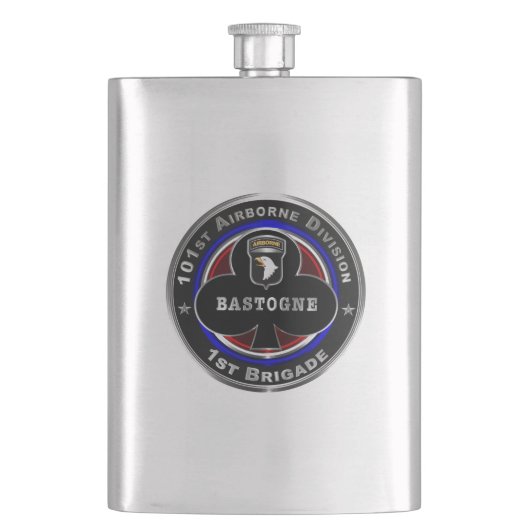 101st Airborne Division 1st Brigade "Bastogne" Flacon (Voorkant)
