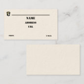 101st La Division Aéroportée contrôle le carte de (Devant / Derrière)