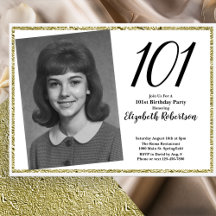 101ste aangepaste foto wit en goud