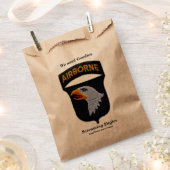 101ste ABN-schermarcerende arcering in de lucht Bedankzakje (Geknipt)