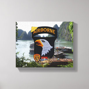 101ste luchtbrug ABN vietnam war veterans veterans Canvas Afdruk