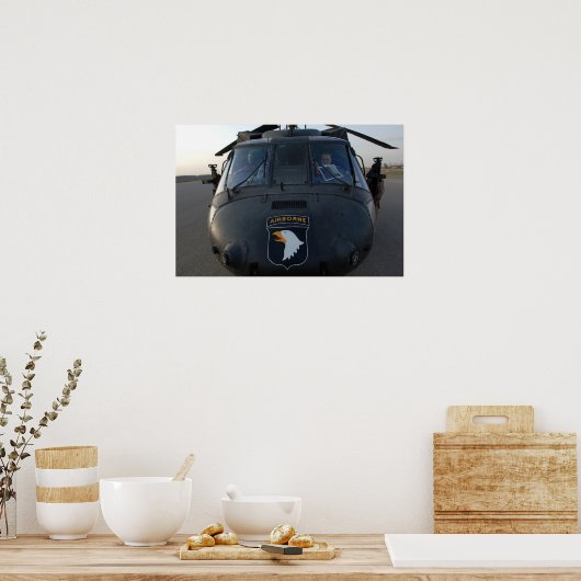 101ste luchtbrug poster (Keuken)