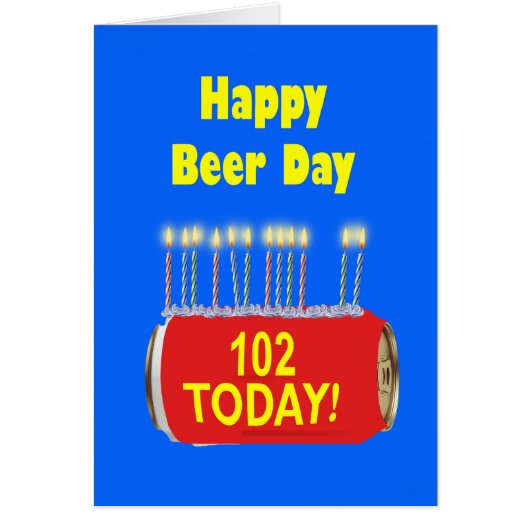 102e anniversaire de la bière joyeux (Devant)