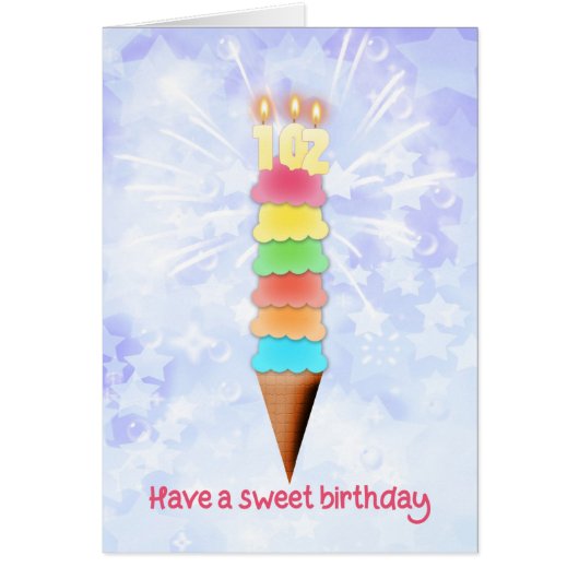 102e verjaardag Giant Ice Cream (Voorkant)