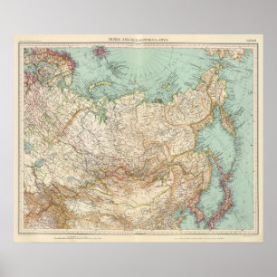 10304 Aziatisch Rusland Poster