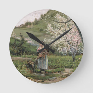 103-0066598/2 lente ronde klok