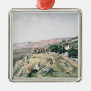 103-007950 Hoogste punt, Catalonië Metalen Ornament