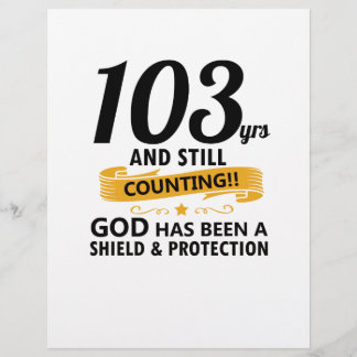 103 jaar en nog steeds jarig