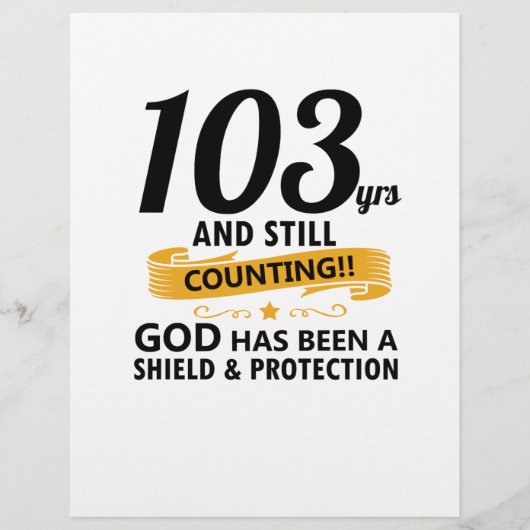 103 jaar en nog steeds jarig (Voorkant)