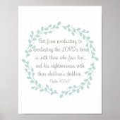 103 Poster Psalm (Voorkant)