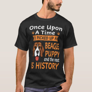 104 Eén op een keer - Beagle Puppy T-shirt