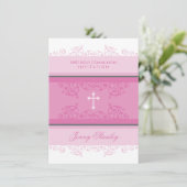 104 Gina :: INVITATIONS de COMMUNION :: boucles 2P (Debout devant)