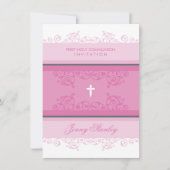 104 Gina :: INVITATIONS de COMMUNION :: boucles 2P (Devant)