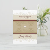 104 Gina :: INVITATIONS DE COMMUNION :: boucles 5P (Debout devant)