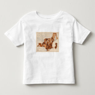 105 Difterie, groep NY, NJ, New England Kinder Shirts