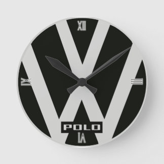 105 VW Polo Logo Accessories Watches Ronde Klok