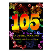 105th Birthday Still Rocking (Devant)